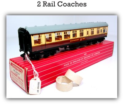Hornby Dublo 2 Rail Coaches